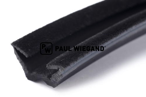 Gummiprofil Schmidt Swingo 200-Serie Kabinentür Fensterrahmen Gummi-Samt  (63026016)