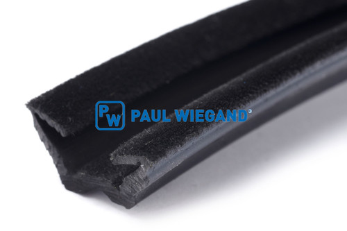 Gummiprofil Schmidt Swingo 200-Serie Kabinentür Fensterrahmen Gummi-Samt  (63026016)