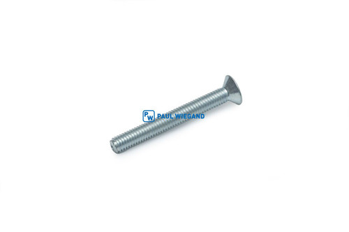 Senkschraube mit Innensechskant DIN/ISO 7991/10642 Vollgewinde M6x50 verzinkt 8.8 (11330702)