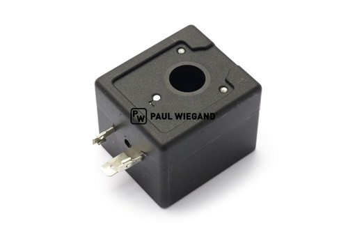 Solenoid coil Bucher Municipal Optifant 70 Control valve d: 14/14.3 l: 44.5 w: 51.5 h: 40 24VDC (68074025)
