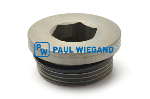 Verschlussschraube mit Innensechskant Hydraulikfilter G1 1/4" verzinkt (63024289)