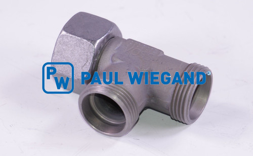 T-Stück DIN/ISO 2353/8434-4 22L (M30x2) verzinkt (68064185)
