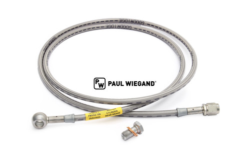 Bremsschlauch Johnston C200 Hinterachse rechts M10x1 l: 1500  (67026066)