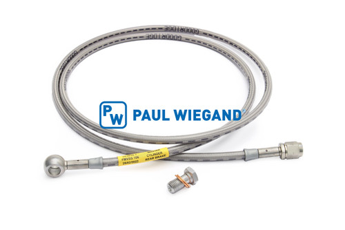 Bremsschlauch Johnston C200 Hinterachse rechts M10x1 l: 1500  (67026066)