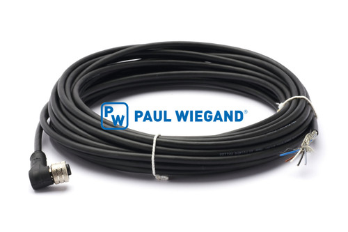 Steuerleitung Faun mit Kabelabschirmung M12x1 4x0,34mm² lg: 10000 (01027235)