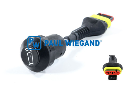 Drucktaster Terberg OmniMax mit LED Tasterplatte (10020008)