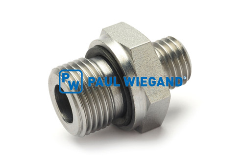 Einschraubverschraubung DIN/ISO 2353/8434-1 G3/8"-6L (M12x1,5) verzinkt  (60800163)