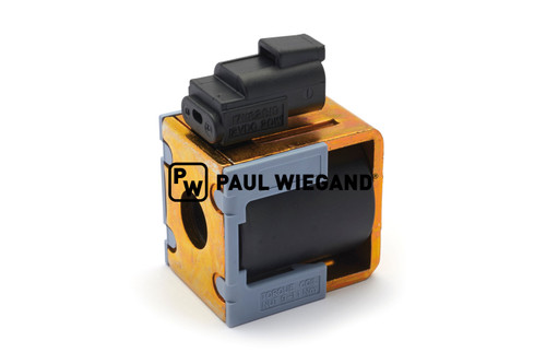 Magnetspule Bucher Municipal Citycat 2020 Magnetventil Steuerung Fahrpumpe d: 16.2 l: 40 b: 47 h: 50.5 12VDC (68034388)