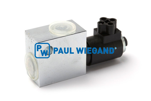 Wegeventil HS Fahrzeugbau Stopfpresse Pressenzylinder 3/4" 2/2 Wege 450 (05017430)
