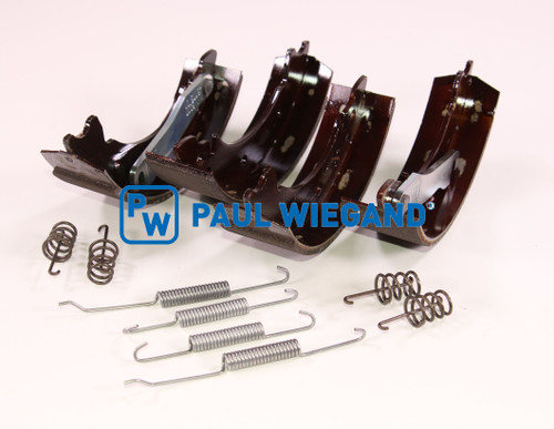 Bremsbackensatz Bucher Municipal Citycat 1000 inklusive Feder Hinterachse links/rechts (68016011)