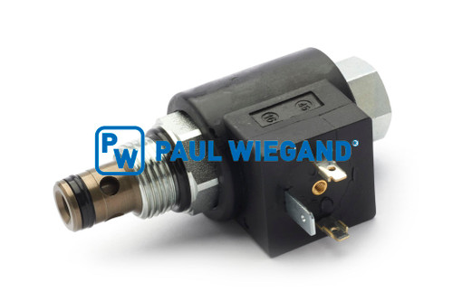 Wegeventil Zöller Micro XL inklusive Magnetspule 24VDC 2/2 Wege (11060006)