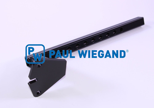 Haltearm Schmidt SK600 Gummischürze Seitenbesen links (63072032)