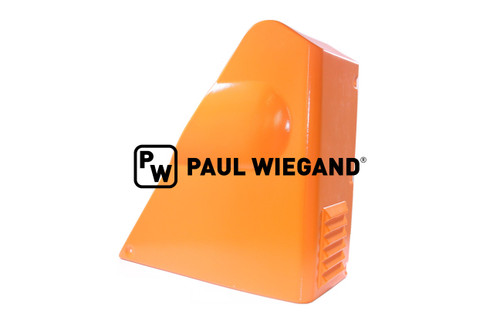 Eckabdeckung Bucher Municipal Citycat 2020 Verkleidung hinten links orange RAL2011 EURO 5  (68036686)