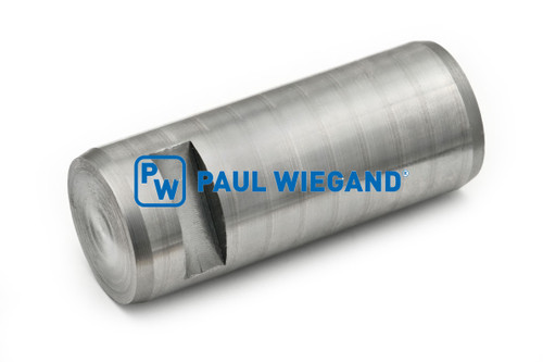 Bolzen Haller X1/X2  Hydraulikzylinder Heckteil unten D: 30 l: 74 "heben"  (03022003)