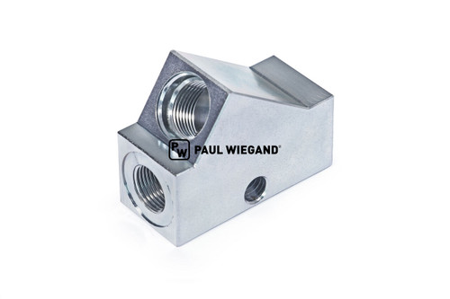 Gehäuse NTM Frontlader Druckfolgeventil Hydraulikzylinder Heckteil G3/8"-M20x1,5 (25040004)