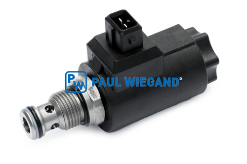 Wegeventil Hako Citymaster 1200 inklusive Magnetspule Steuerblock Arbeitshydraulik 12VDC 2/2 Wege (65034156)