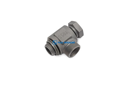 Schwenkverschraubung Schmidt Swingo 200-Serie ISO 8434-1 18 L (M26x1,5) - M22x1,5 verzinkt (63014803)