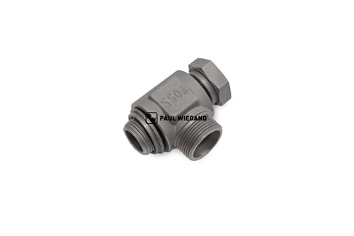 Schwenkverschraubung Schmidt Swingo 200-Serie ISO 8434-1 18 L (M26x1,5) - M22x1,5 verzinkt (63014803)