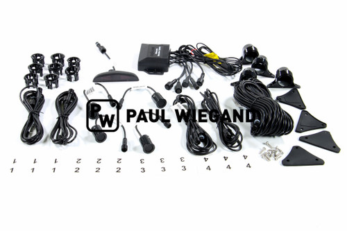 Rückfahrsensorenset Brigade BS-4000W Backscan 12-24VDC (79020223)