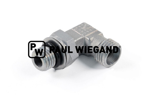 Winkelverschraubung Johnston Hydraulikmotor M12x1,5-8L (M14x1,5) verzinkt (67012525)