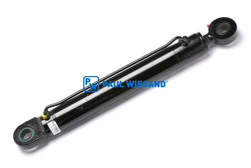 Hydraulikzylinder Faun Rotopress Heckteilzylinder links/rechts KS: 35 Hub: 410 EBM: 695 (01011012)