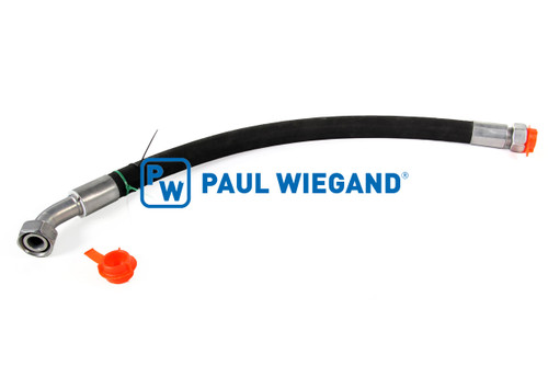 Hydraulikleitung Schmidt Cleango 400/500 Hydraulikmotor Gebläse 25S (M36x2) l: 800 (63034405) Hydraulikleitung Schmidt Cleango 400/500 Hydraulikmotor Gebläse 25S (M36x2) l: 800 (63034405)