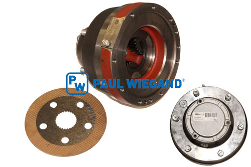 Reduziergetriebe Dulevo 5000 mit Bremsscheibe Vorderachse  (58016153)