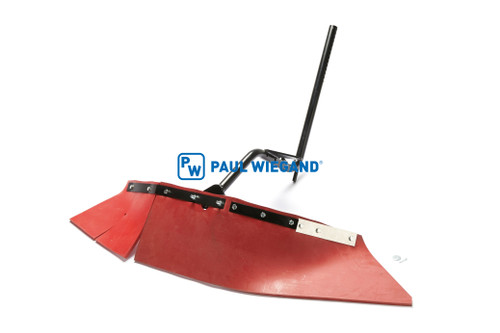 Wurfbegrenzung Faun Viatec AK 461 komplett Gummischürze Tellerbesen rechts  (61082031)
