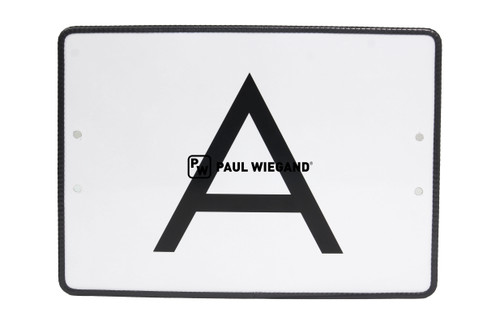 Schild Zöller Medium X4 Heckteil "A" l: 400 b: 300 (11320183)