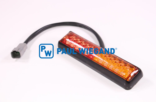 Rückleuchte LED NTM Hecklader l: 200 b: 50 h: 28 4-polig 4x0,75mm² lg: 420 12-24VDC rechteckig  (25020095)