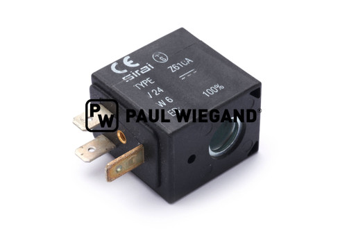 Magnetspule Bucher Municipal TAZ/TSZ d: 10,2/13 l: 25 b: 33.5 h: 24 24VDC (68901044)