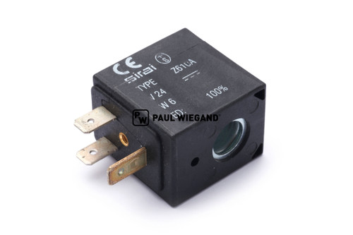 Magnetspule Bucher Municipal TAZ/TSZ d: 10,2/13 l: 25 b: 33.5 h: 24 24VDC (68901044)