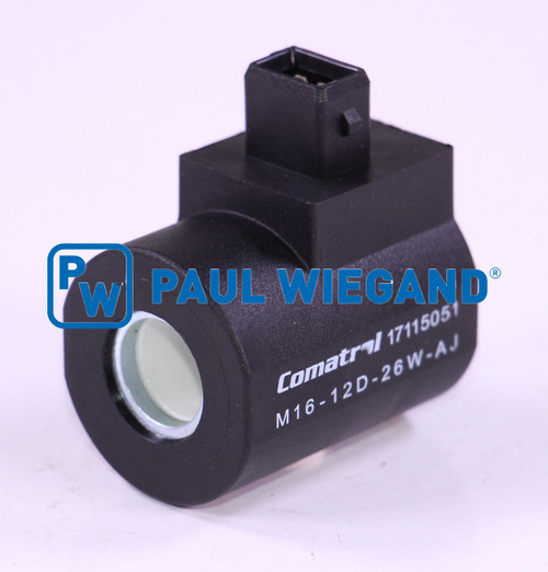 Magnetspule Schmidt Swingo 200-Serie C16A12/19BI-D Kehrgutbehälter D: 37.5 d: 16,15/19,15 h: 50.5 12VDC (63024052)