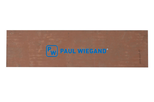 Verschleißplatte HN HSP5 4x390x1495mm Pressenboden Mitte  (05012019)