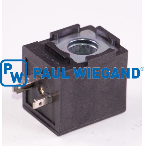 Magnetspule Bucher Municipal Omnifant 80/8000 Wassermagnetventil Verteilerleiste d: 13,8/15/27 l: 32 b: 40 h: 37 24VDC (68084011)
