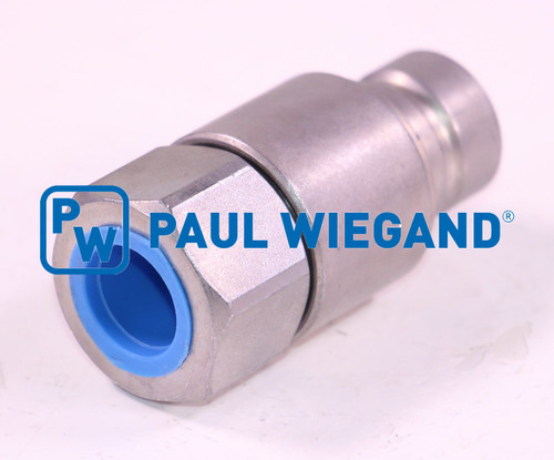Nippel CEJN Serie 565 Flat-Face DN12,5 G1/2" IG NBR/PUR Zi/Ni (41210023)
