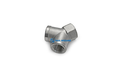 Y-Stück G 1/4" Messing vernickelt Außen-/Innengewinde (90001157)