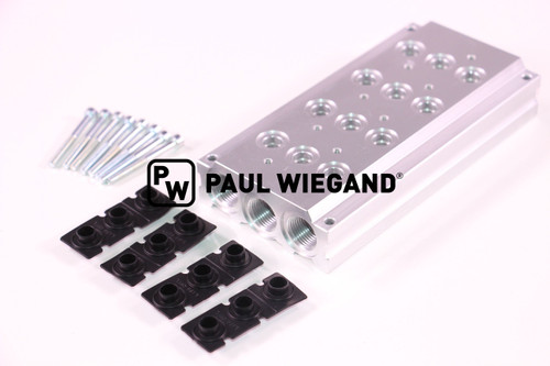 Grundplatte Schmidt SK650 Pneumatikventil 4-fach  (63084068)