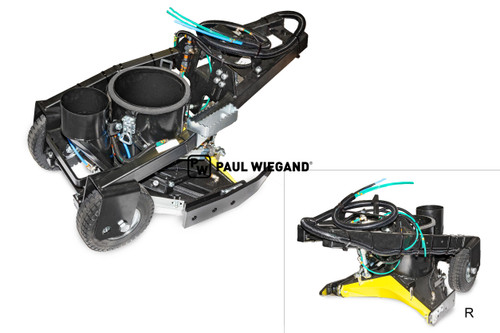Saug-Blasschacht Faun Viatec Viajet 4-5 komplett rechts ungummiert (61022136)
