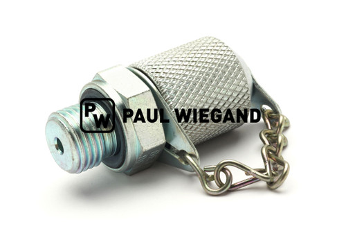 Messanschluss Bucher Municipal Normteile Hydraulikanlage G1/4"-M16x2 verzinkt (68800478)