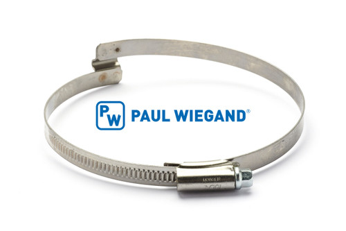 Schlauchschelle MFH 2500 Brückenschelle Blasschlauch Saugmund verzinkt d: 100-120 b: 9 Typ "R" rechtsgängig (59800038)