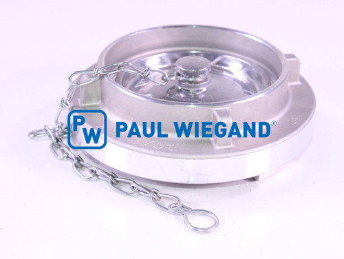 Blindkupplung Bucher Municipal Cityfant 60 Kehrgutbehälter KA133 Aluminium "Storz"  (68066232)