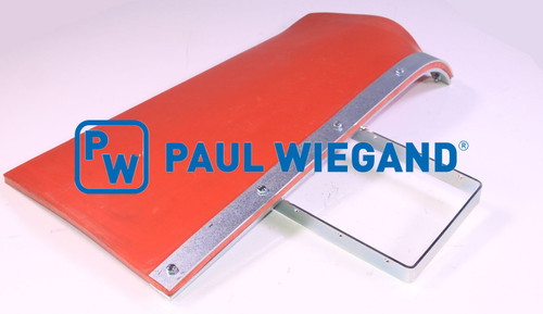 Wurfbegrenzung Bucher Municipal Cityfant 60/6000 mit Halter Kehrwalze seitlich links  (68062134)