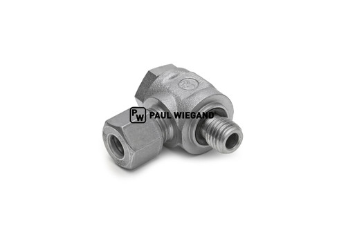 Swivel fitting Zöller 2301 Delta DIN/ISO 2353/8434-1 M12x1.5-8L (M14x1.5) galvanized until 12/2004 (11990093)