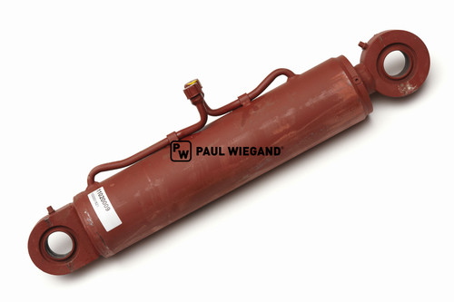 Hydraulikzylinder Zöller Mini ohne Schalter Pressplatte KS: 50 Hub: 302 EBM: 570 (11020009)