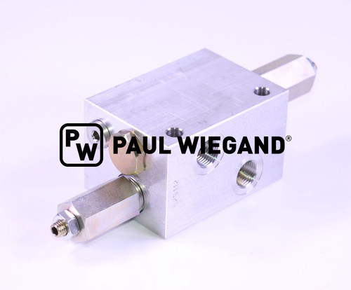 Senkbremsventil Bucher Municipal Cityfant 50/5000 Hydraulikzylinder Anhebung Heckklappe  (68054013)
