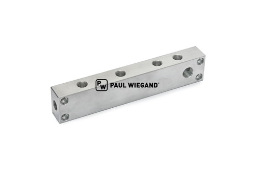 Verteilerleiste Schmidt Cleango 400/500 Rücklaufsammler G1/4"-M16x1,5 l: 205 b: 25 h: 40 (63034511)