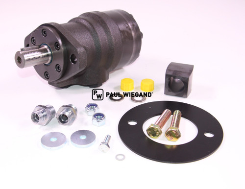 Hydraulikmotor Bucher Municipal Omnifant 80/8000 mit Anbauteile Kehrwalze  (68082010)