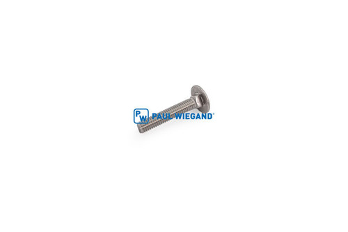 Schlossschraube (Flachrundschraube mit Vierkantansatz) DIN 603 M6x35 Edelstahl V2A (68032296)