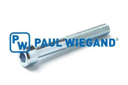 Zylinderschraube mit Innensechskant DIN/ISO 912/4762 Teilgewinde M6x45 verzinkt 10.9 (02027008)